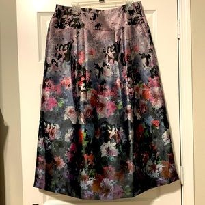 Long Skirt - Lavender/Black - Sz - Petite Large